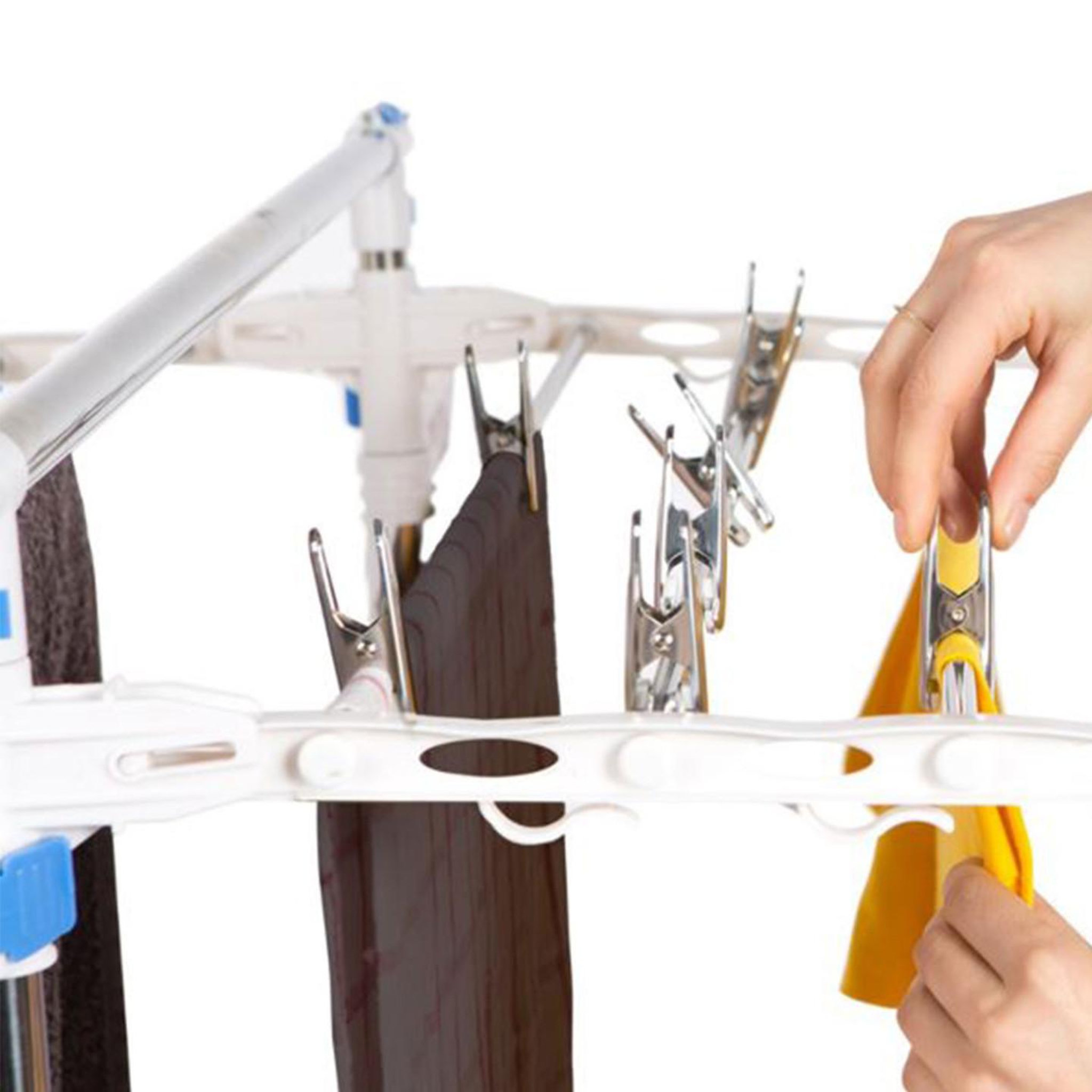Voir la diapositive 5 : ID MARKET 120 pinces à linge inox, pinces incassables, inusables, ne rouillent pas