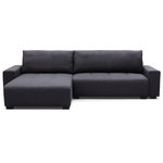 Paris Prix Canapé d'Angle Convertible  Marcus  292cm Noir