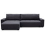 Voir la diapositive 1 : Paris Prix Canapé d'Angle Convertible  Marcus  292cm Noir
