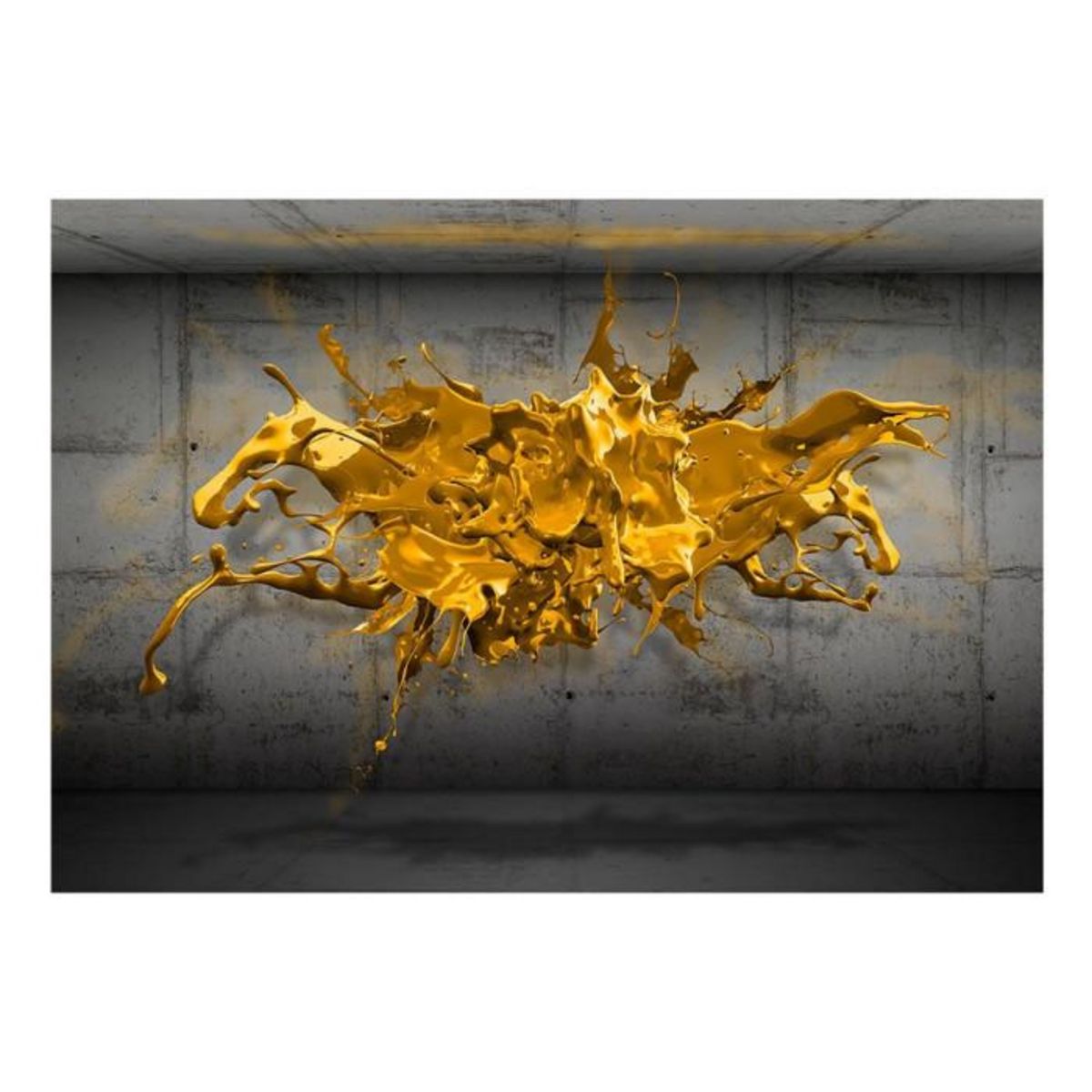 Paris Prix Papier Peint  Yellow Splash