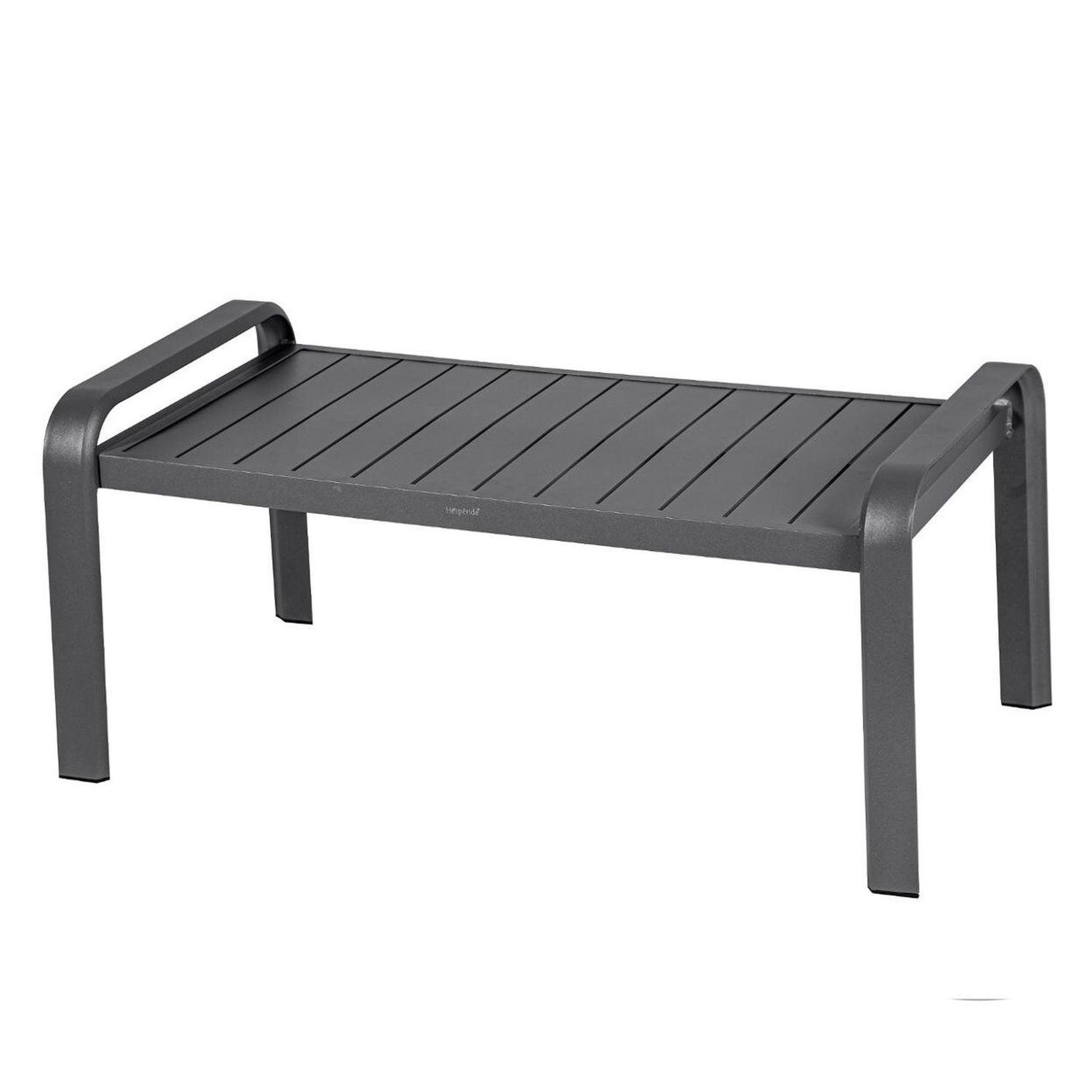 Voir la diapositive 5 : HESPERIDE Salon de jardin Elyn en aluminium et texaline