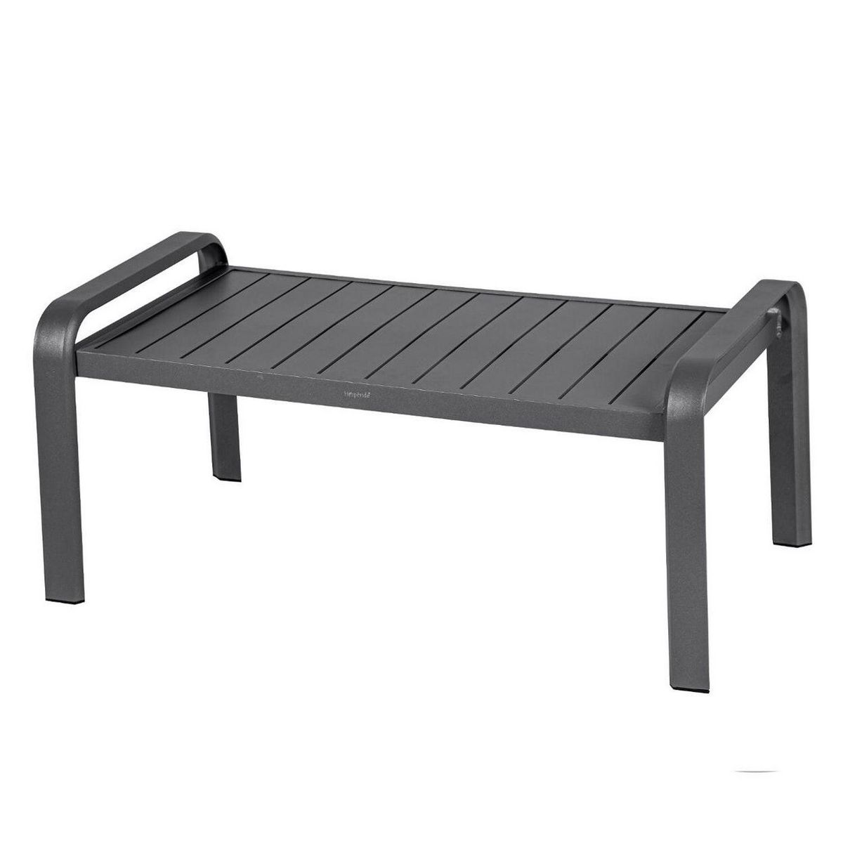 HESPERIDE Salon de jardin Elyn en aluminium et texaline