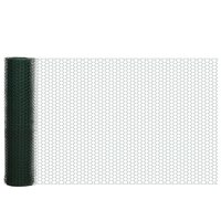 Grillage simple torsion plastifié vert 1m50 - Rouleau 20m - Fil