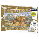 RAVENSBURGER Puzzle Nathan 150 pièces - Les espèces de dinosaures
