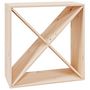 Voir la diapositive 2 : VIDAXL Armoire a vin 62x25x62 cm Bois de pin massif