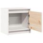 Voir la diapositive 4 : VIDAXL Tables de chevet 2 pcs Blanc 40x30,5x40 cm Bois de pin massif