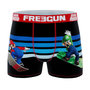 Voir la diapositive 3 : FREEGUN Lot de 4 boxers enfant Super Mario Bros