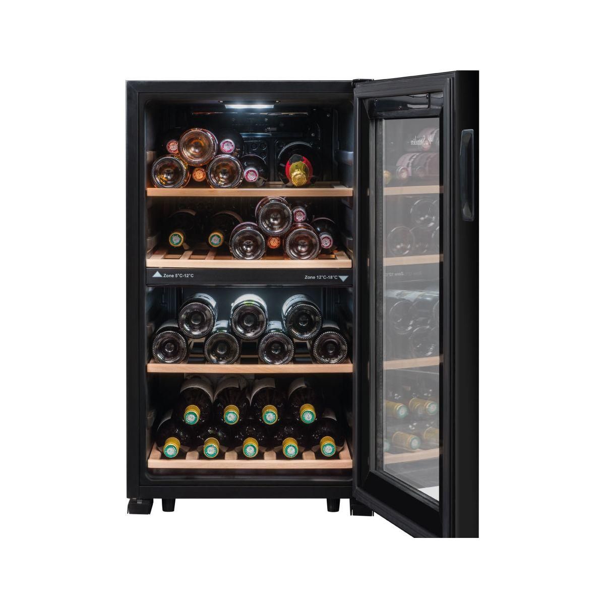 LA SOMMELIERE Cave à vin de service LS51.2ZBLACK