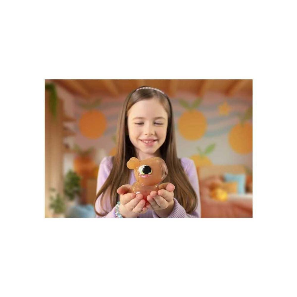 GOLIATH Animagic - GOLIATH - Let's Glo Capybara - Animal intéractif - Marron