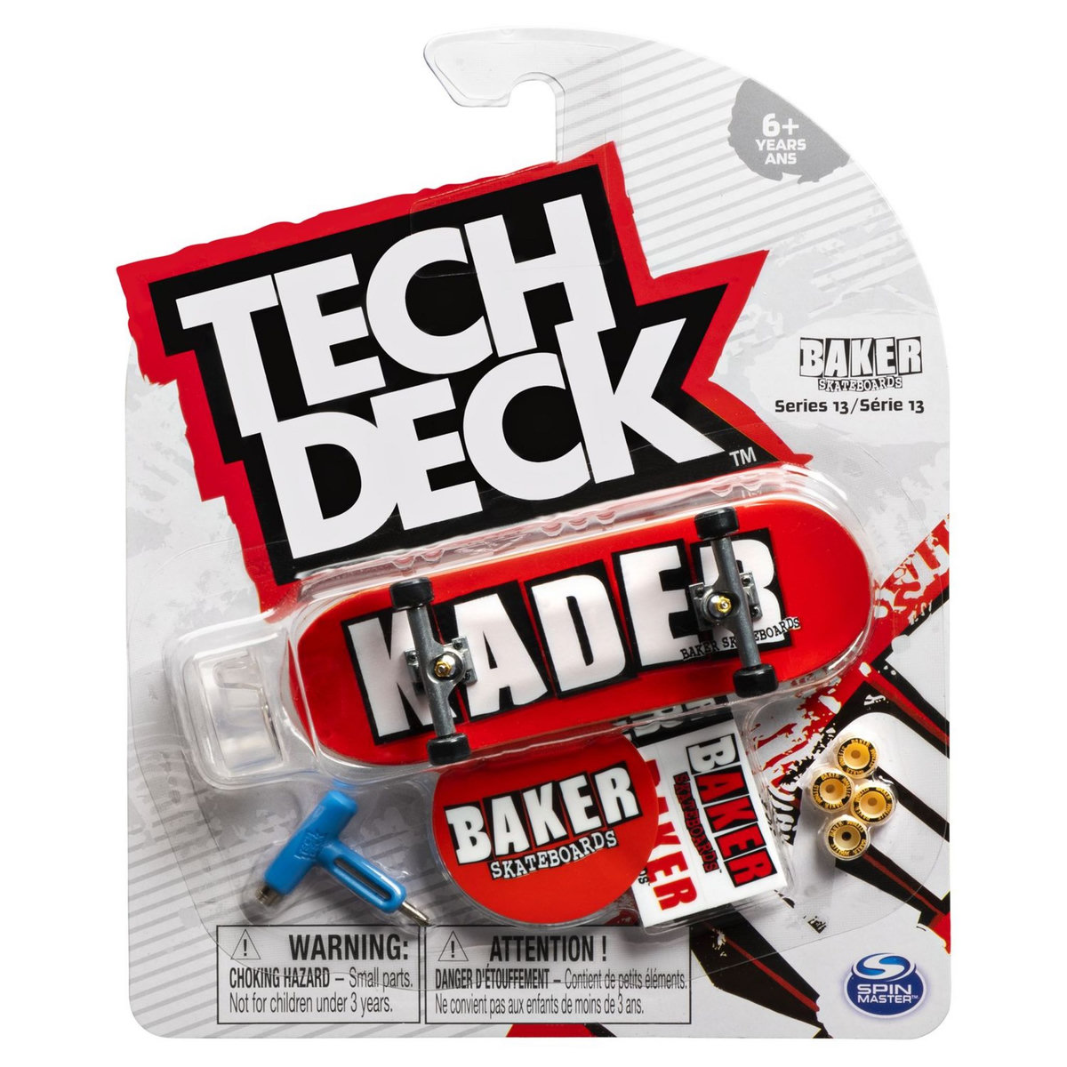 SPIN MASTER Pack 1 finger skate Tech Deck