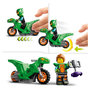 Voir la diapositive 6 : LEGO City 60359 - Le défi de cascade : le tremplin, Jouet 2-en-1 avec Moto Dinosaure et Cascadeur, Cadeau Anniversaire Enfants