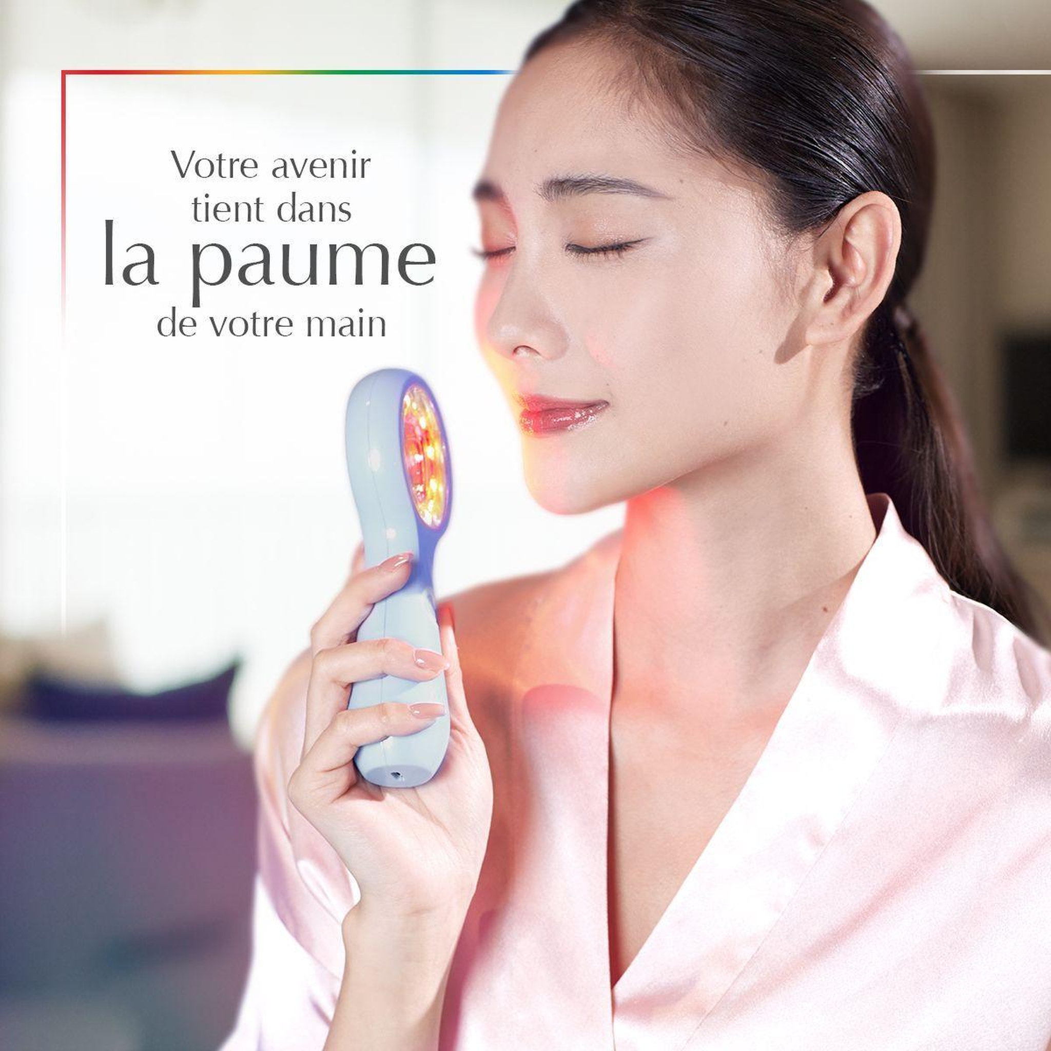 Voir la diapositive 3 : ADURO Appareil anti-imperfections Palm HD-03AL visage et corps