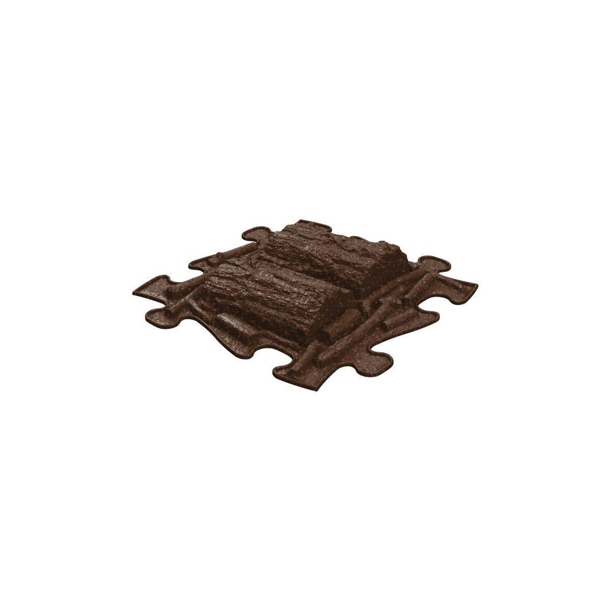 Voir la diapositive 2 : MUFFIK Tapis sensoriel  ensemble eco - 6 pièces, marron