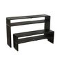 Voir la diapositive 3 : Paris Prix Lot de 2 Consoles en Bois  Teck  130cm Noir