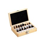 METABO SAS Coffret de15  fraises SP, 8 mm