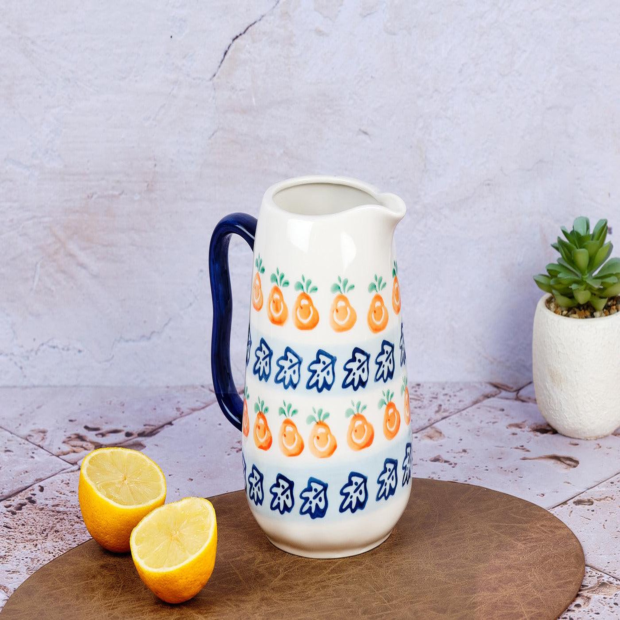 Voir la diapositive 2 : BJORN Carafe napoli 170cl - agrume