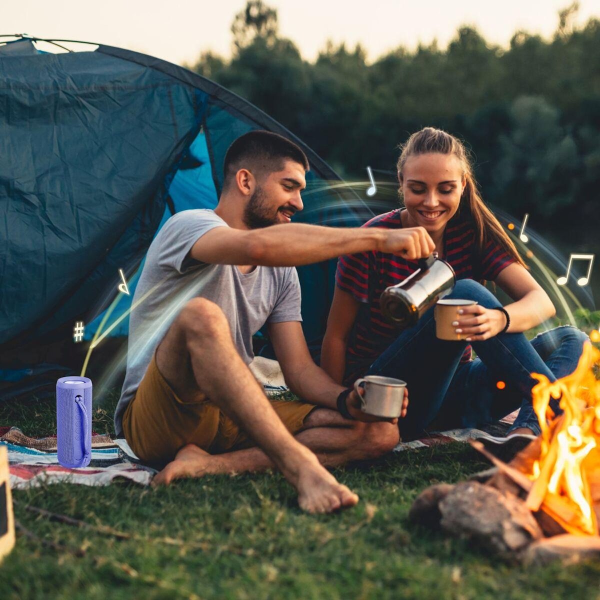 ESSENTIEL B Enceinte portable SB70 ECODESIGN Vert