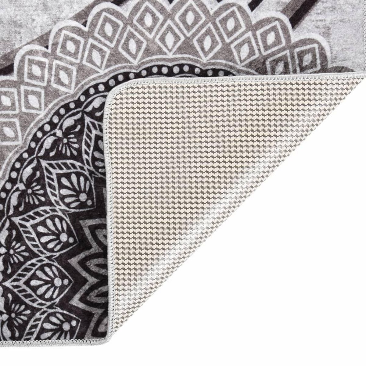 VIDAXL Tapis lavable antiderapant 80x150 cm Multicolore