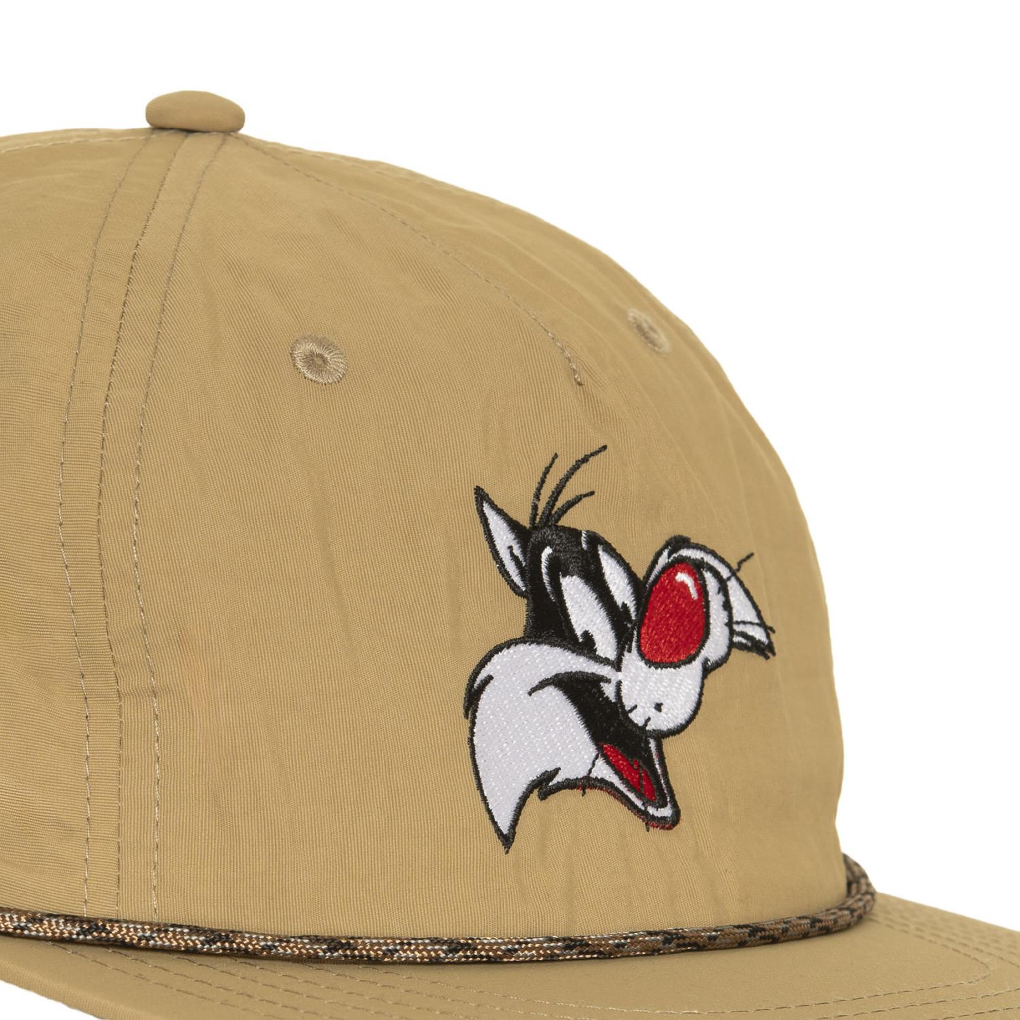 Voir la diapositive 3 : CAPSLAB Casquette flat unie looney tunes good vibes