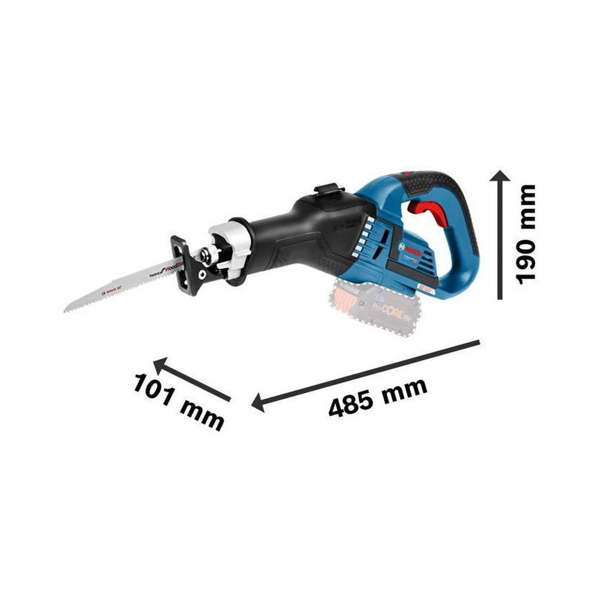 Voir la diapositive 2 : BOSCH Scie sabre 18V GSA 18V 32 (sans batterie ni chargeur) en carton BOSCH 06016A8108