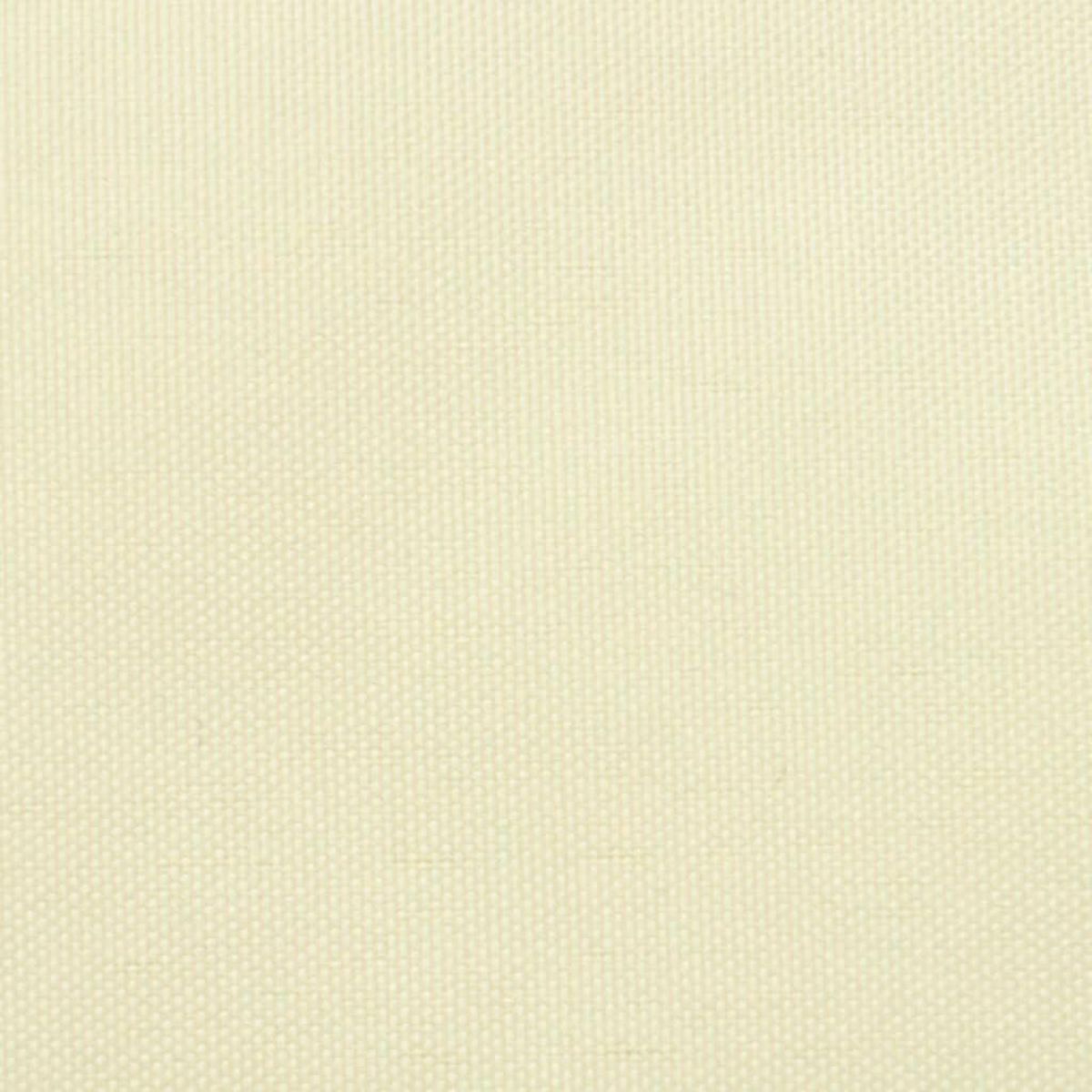 VIDAXL Voile de parasol Tissu Oxford trapeze 3/4x3 m Creme