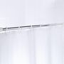 Voir la diapositive 2 : RIDDER RIDDER Tringle de rideau de douche telescopique 110-245cm Chrome 55300