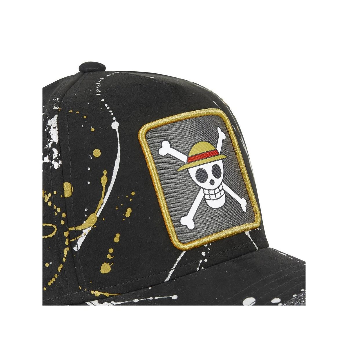 CAPSLAB Casquette trucker Tag avec filet One Piece Skull