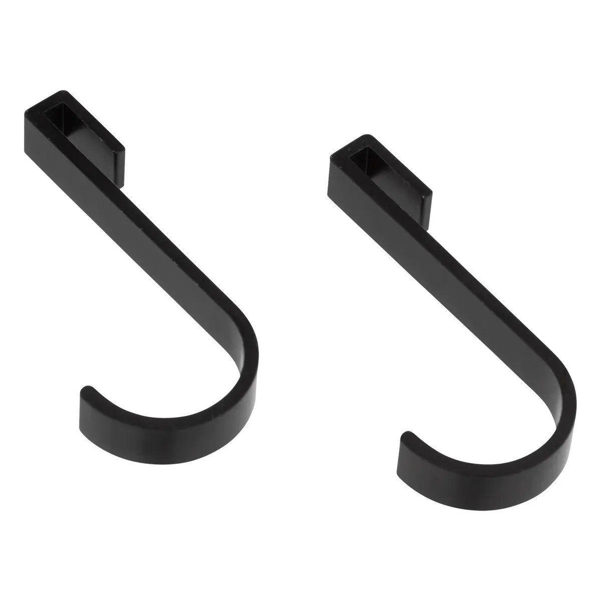 Voir la diapositive 3 : FIVE Étagère d'angle de douche  adhésif  29cm noir