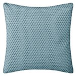 ATMOSPHERA Coussin Déco Déhoussable  Otto  38x38cm Bleu Canard