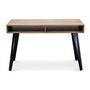 Voir la diapositive 2 : Paris Prix Bureau Design 2 Niches  French  120cm Naturel