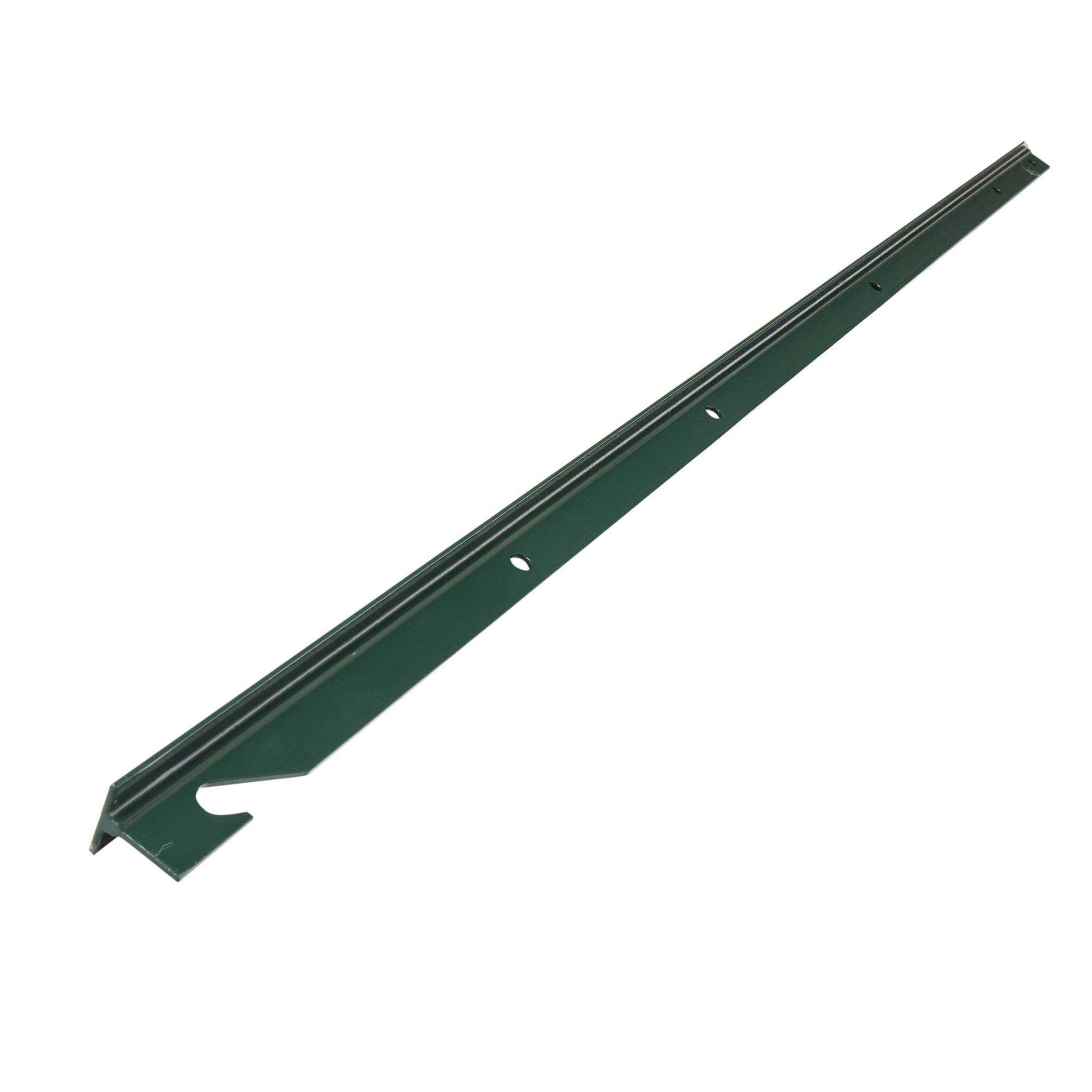 Voir la diapositive 1 : WERKAPRO Poteau T vert pour grillage WERKA PRO