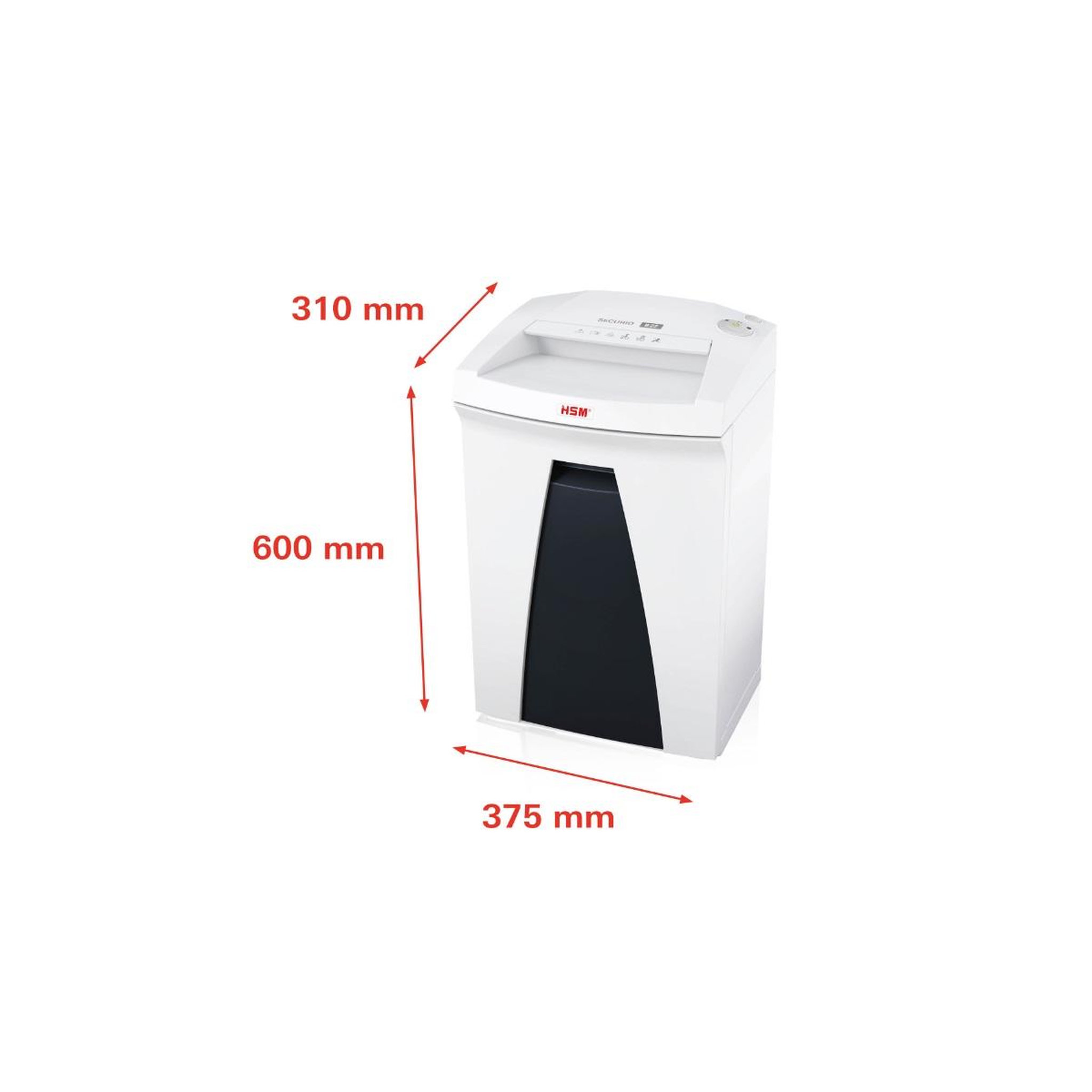 Voir la diapositive 2 : Hsm Destructeur de documents 9-11 feuilles coupes particules 3.9x30mm - 1833121