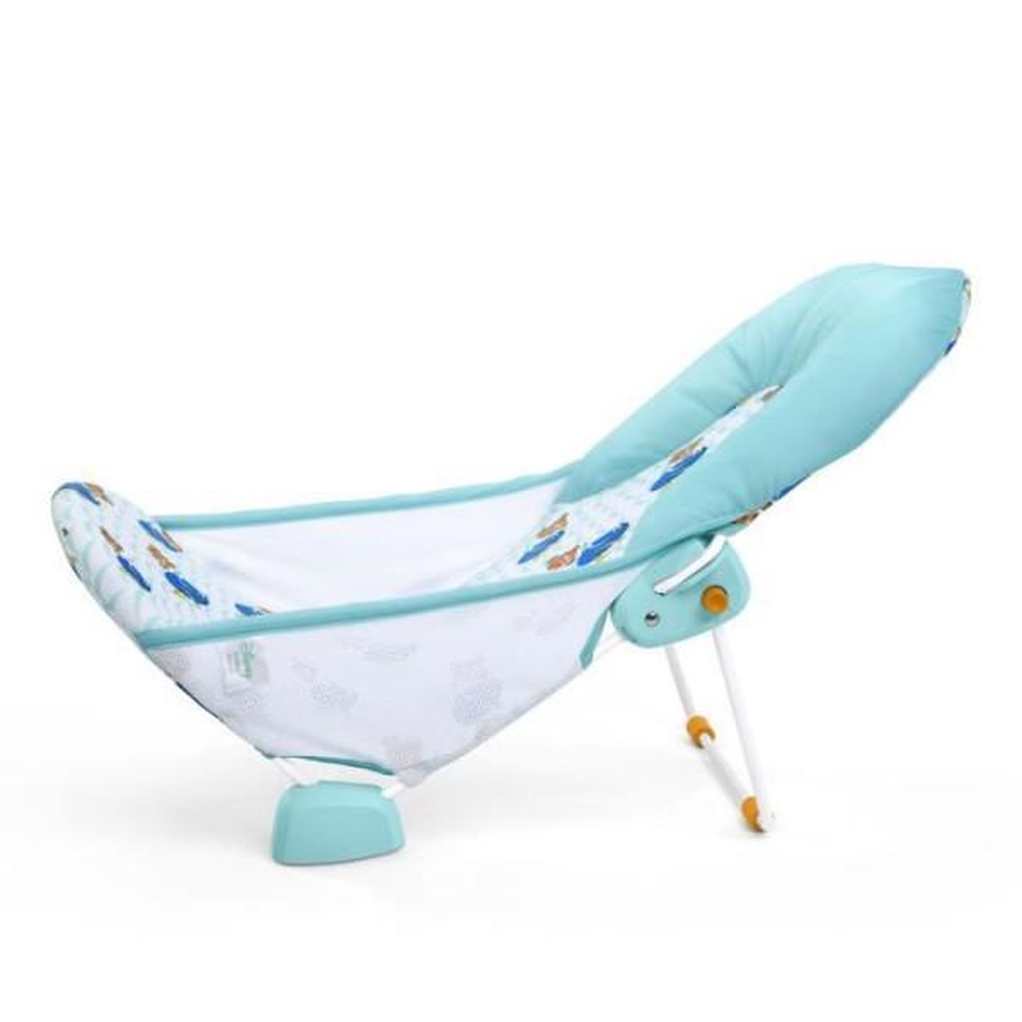 Voir la diapositive 2 : Bright Starts Transat - Anneau DISNEY BABY- NEMO-  de bain pour bébé pliable bleu