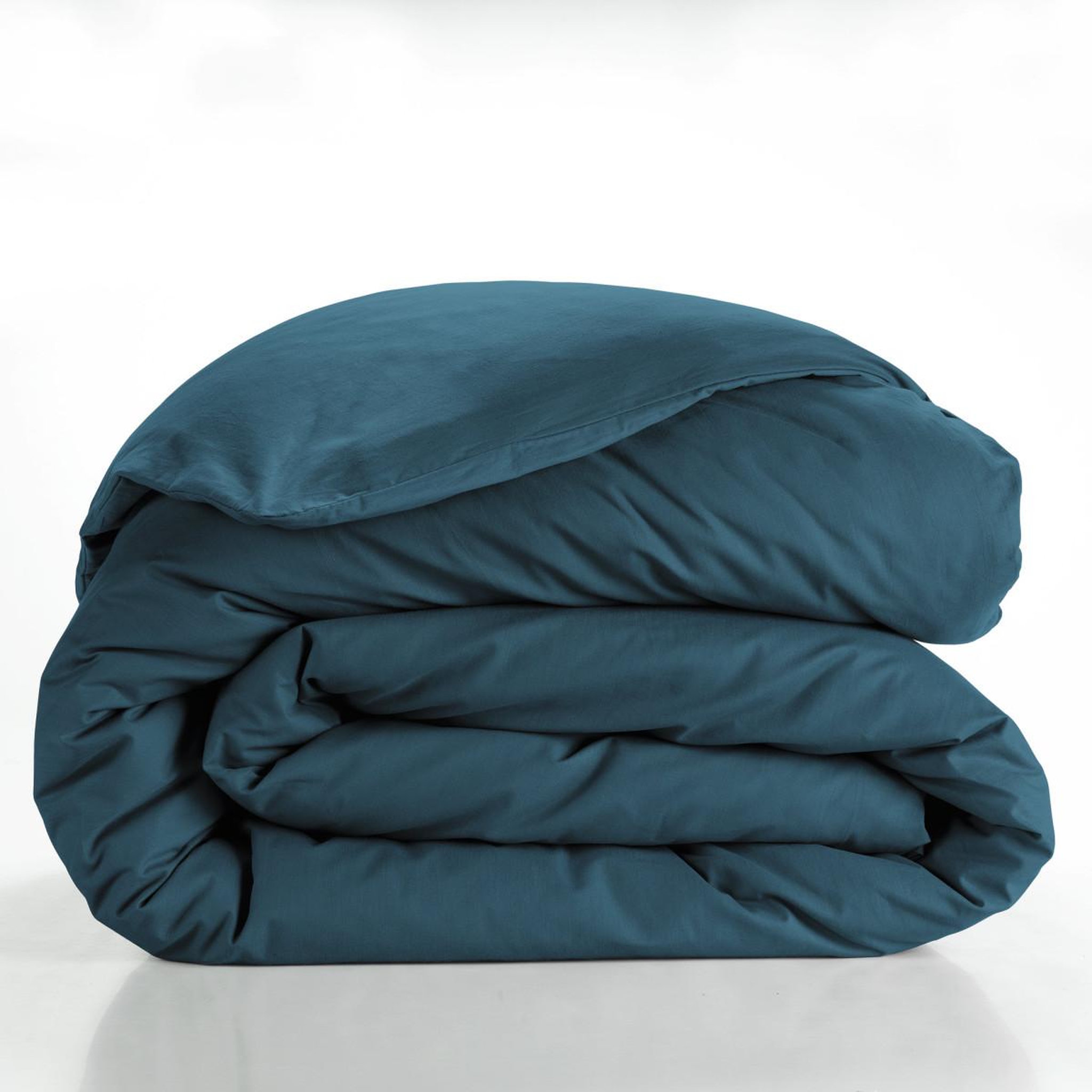 Voir la diapositive 2 : Douceur d'Intérieur Housse de couette  lina  240x220cm bleu