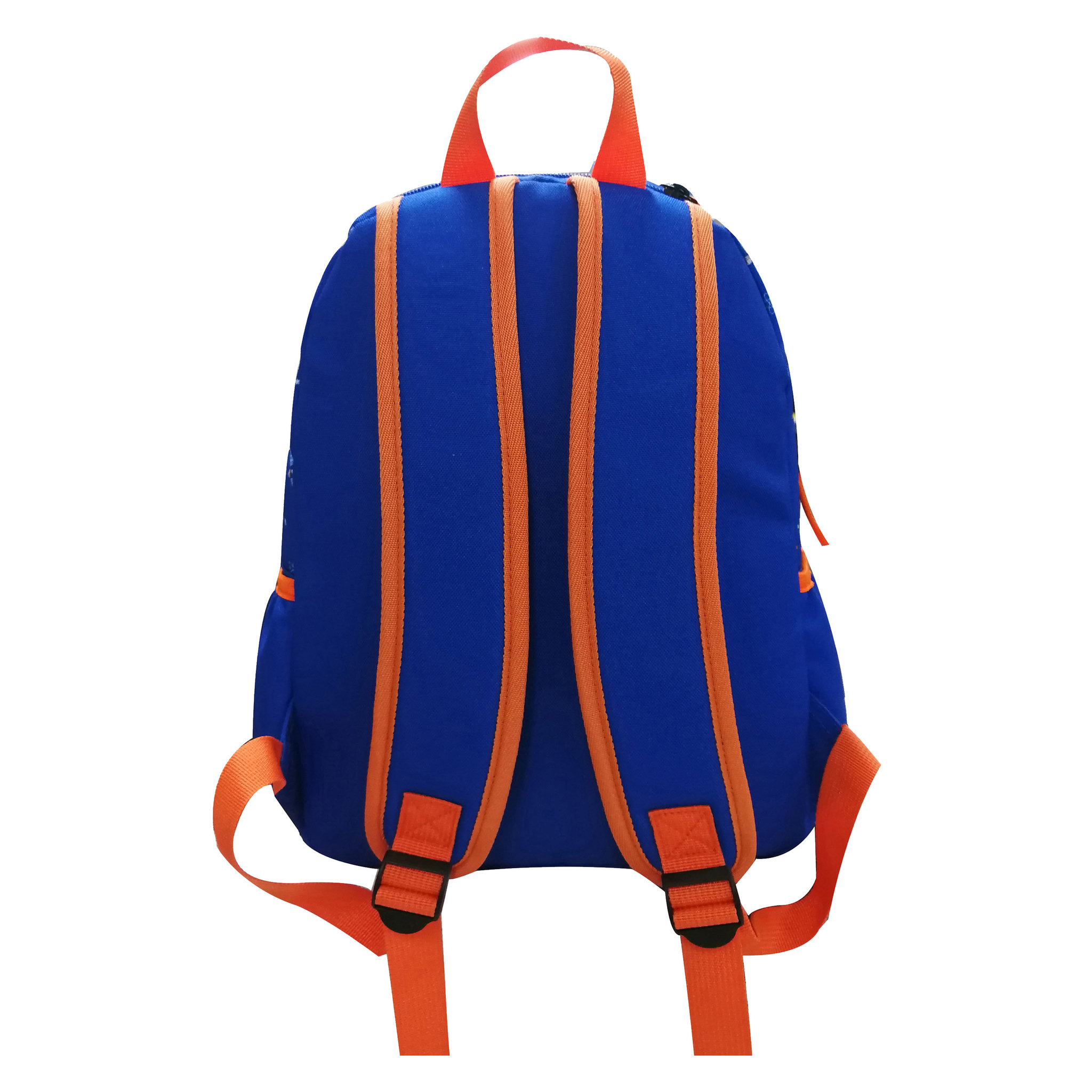 Voir la diapositive 5 : AUCHAN Sac à goûter maternelle avec capuche polyester multicolore COSMONAUTE
