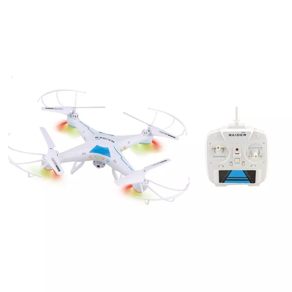 Drone radiocommandé avec camera blanc