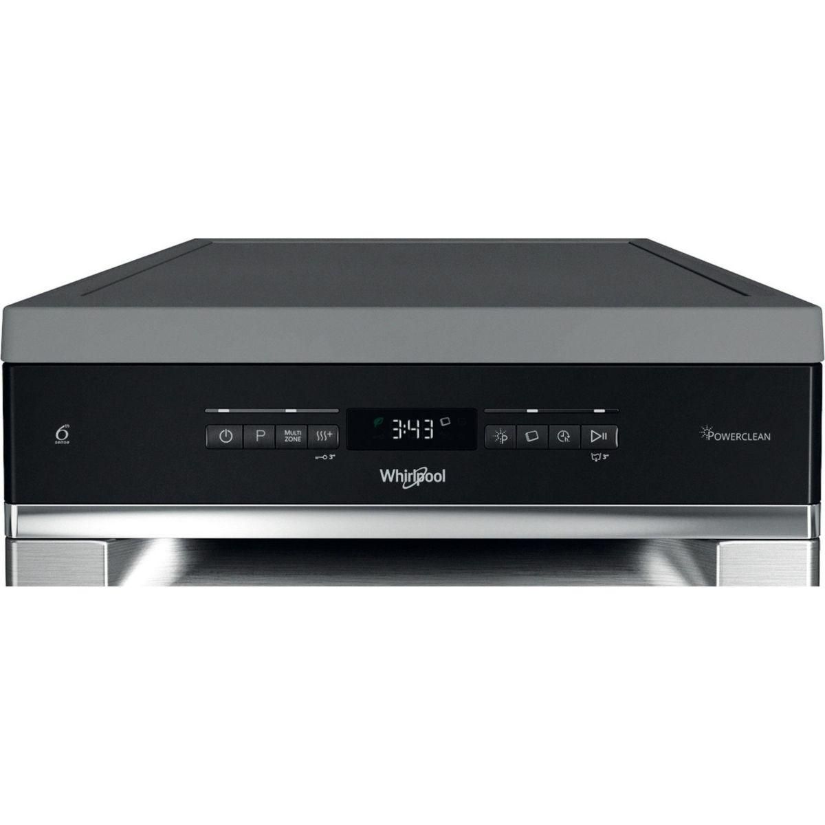 Whirlpool Lave vaisselle 45 cm WH6FB10BS7A0X