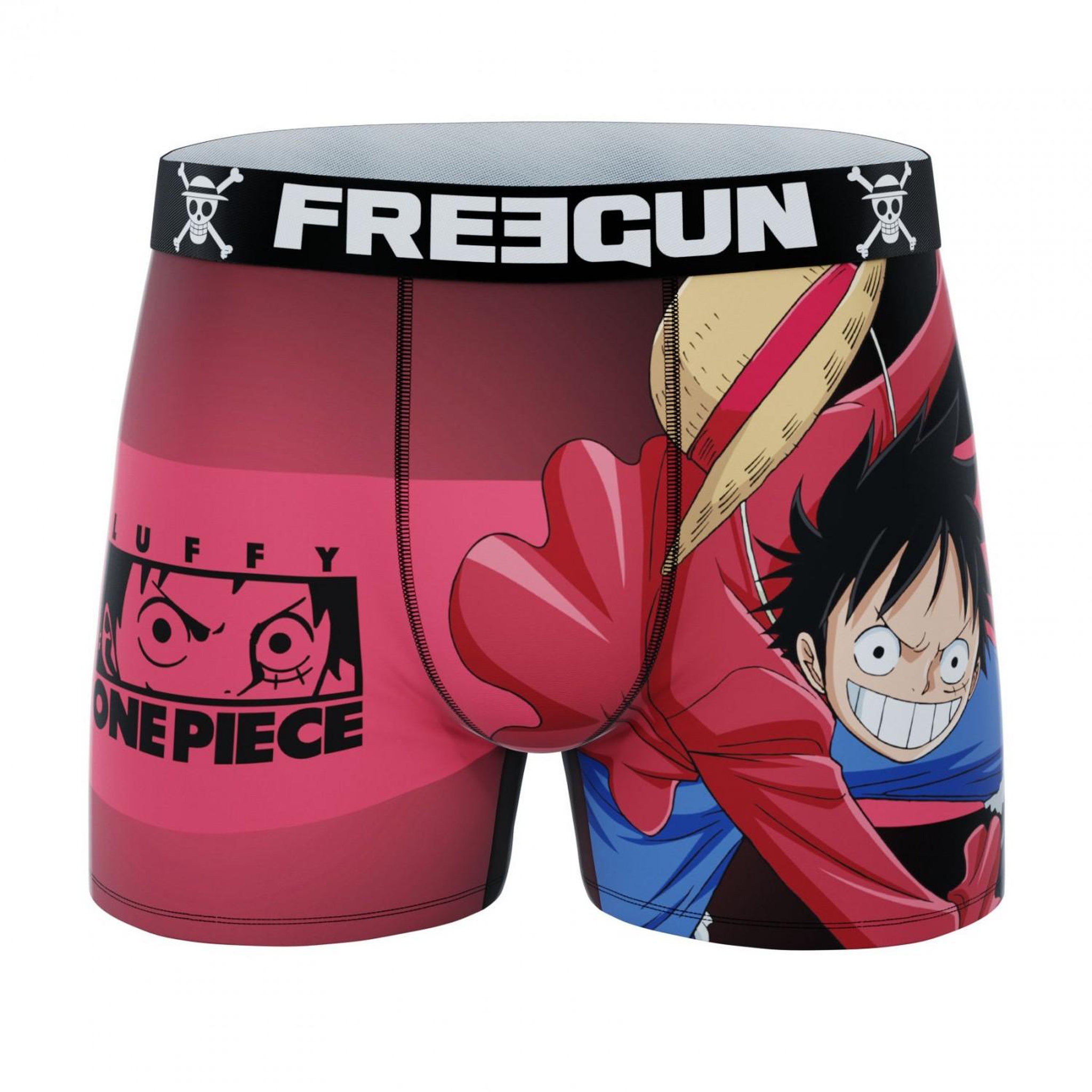 Voir la diapositive 3 : FREEGUN Lot de 5 boxers garçon One piece