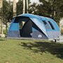 Voir la diapositive 3 : VIDAXL Tente de camping tunnel 5 personnes bleu impermeable