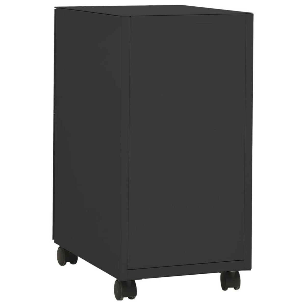 VIDAXL Classeur mobile Anthracite 30x45x59 cm Acier