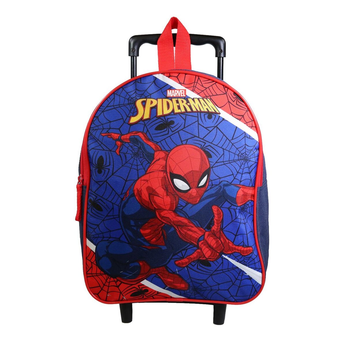 Bagtrotter BAGTROTTER Sac dos roulettes 31 cm maternelle Spider Man Bleu