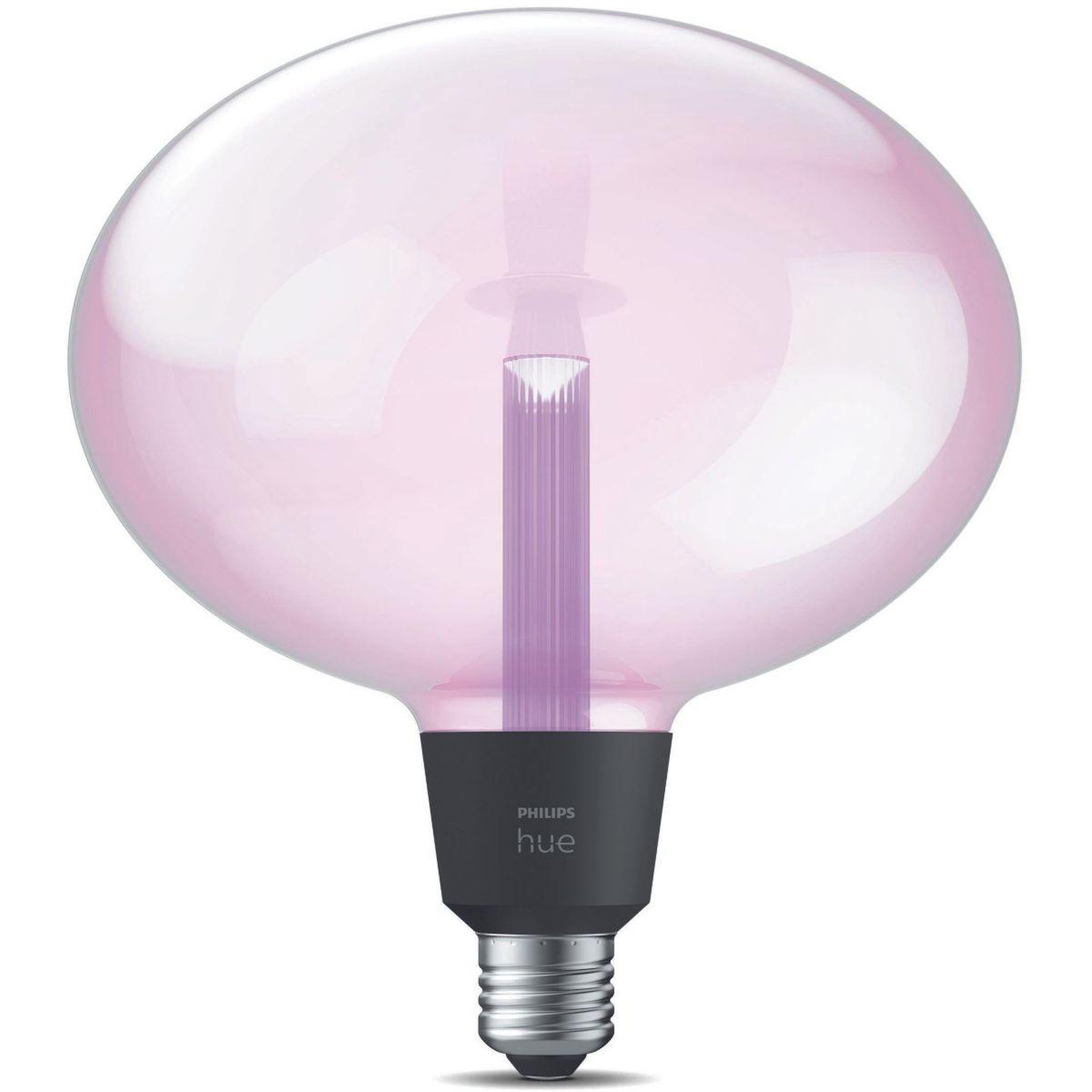 Voir la diapositive 3 : Philips Ampoule LED connectée HUE W&C E27 Elipse Deco