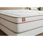 Voir la diapositive 4 : MARMOTTES&CO Pack prêt à dormir matelas LE PAISIBLE 200x200cm Mémoire de forme BioVisco + double sommiers Beige + 2 oreillers + couette