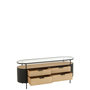 Voir la diapositive 5 : Paris Prix Buffet 4 Tiroirs  Bya  133cm Naturel