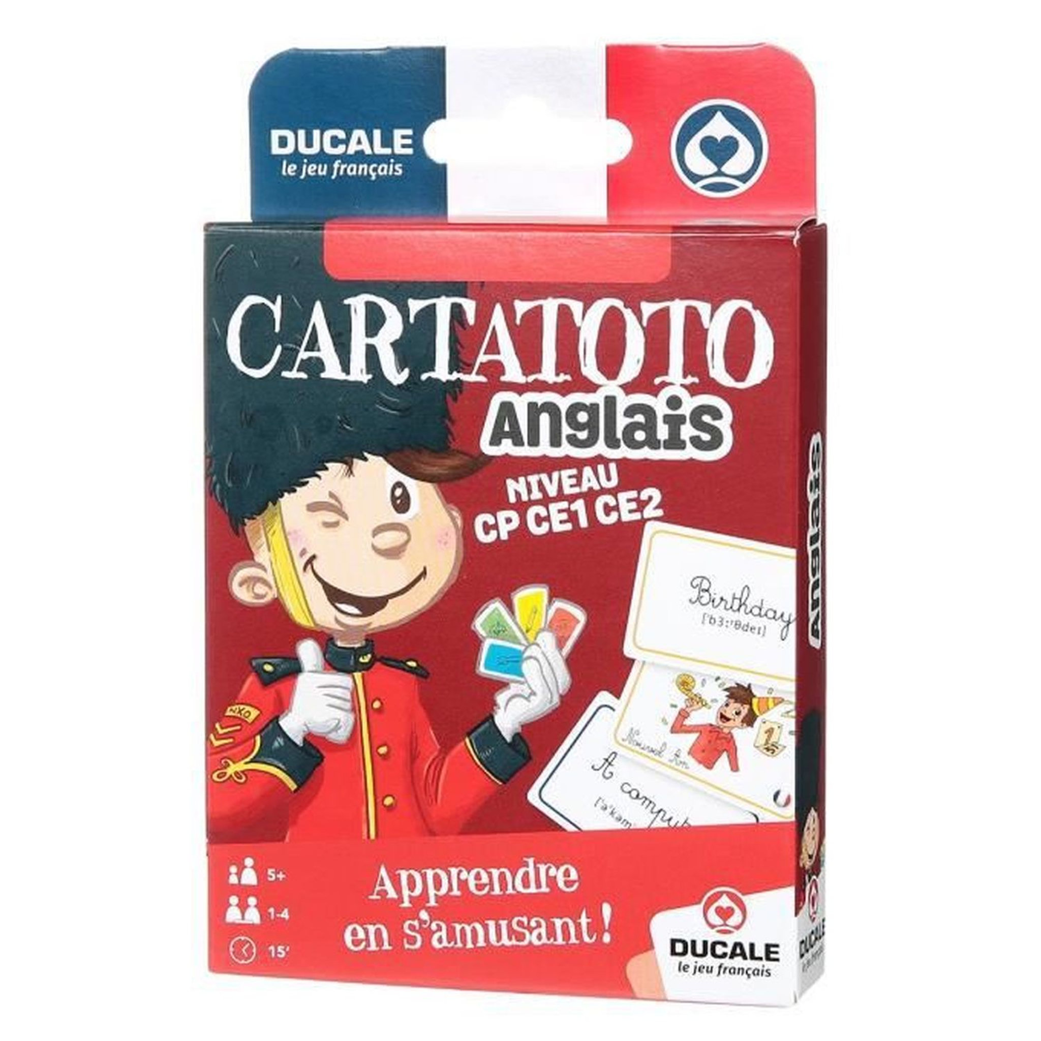 Voir la diapositive 2 : CARTAMUNDI Jeu Français Cartatoto