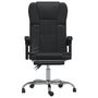Voir la diapositive 3 : VIDAXL Fauteuil inclinable de bureau Noir Similicuir