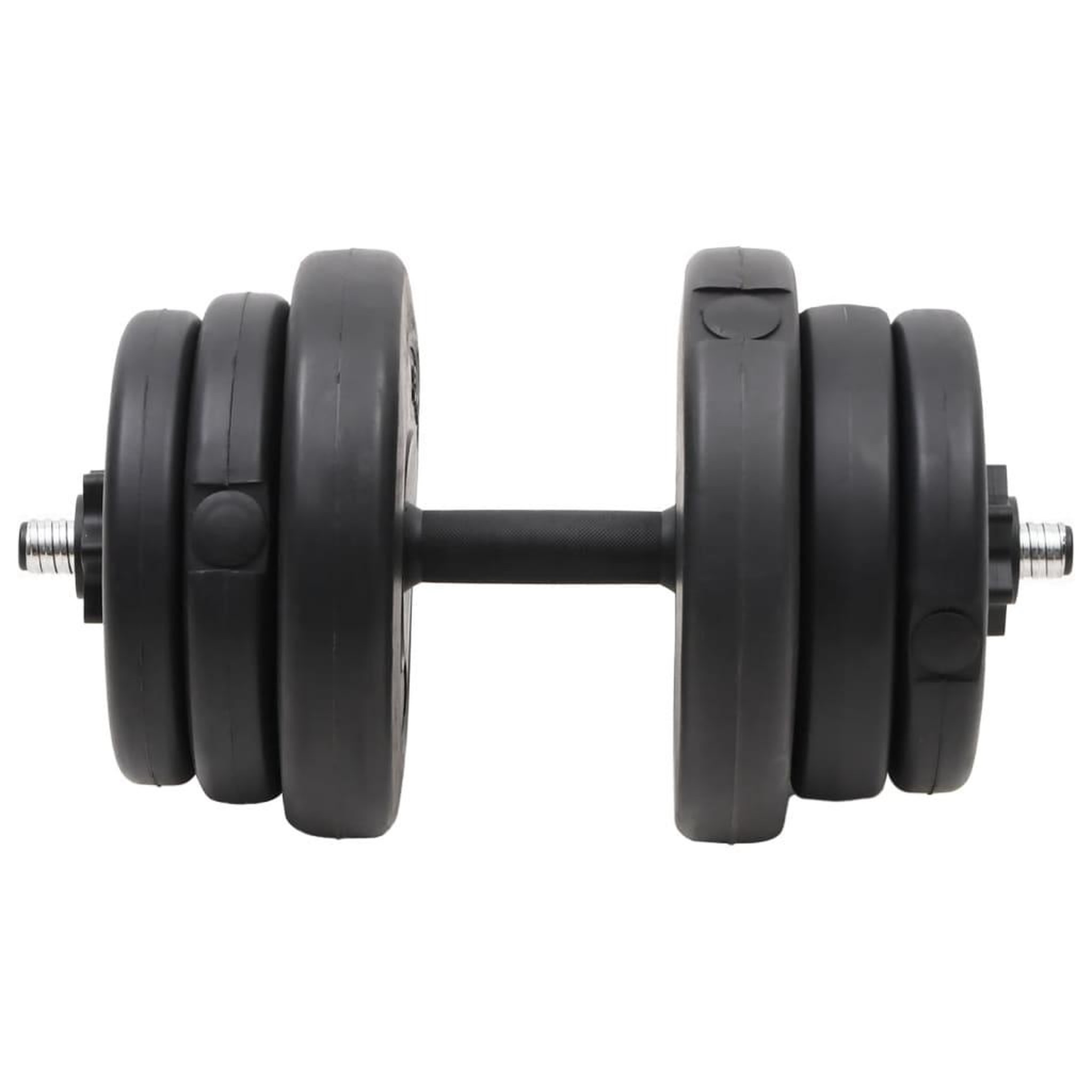 Voir la diapositive 3 : VIDAXL Haltere avec plaques 40 kg