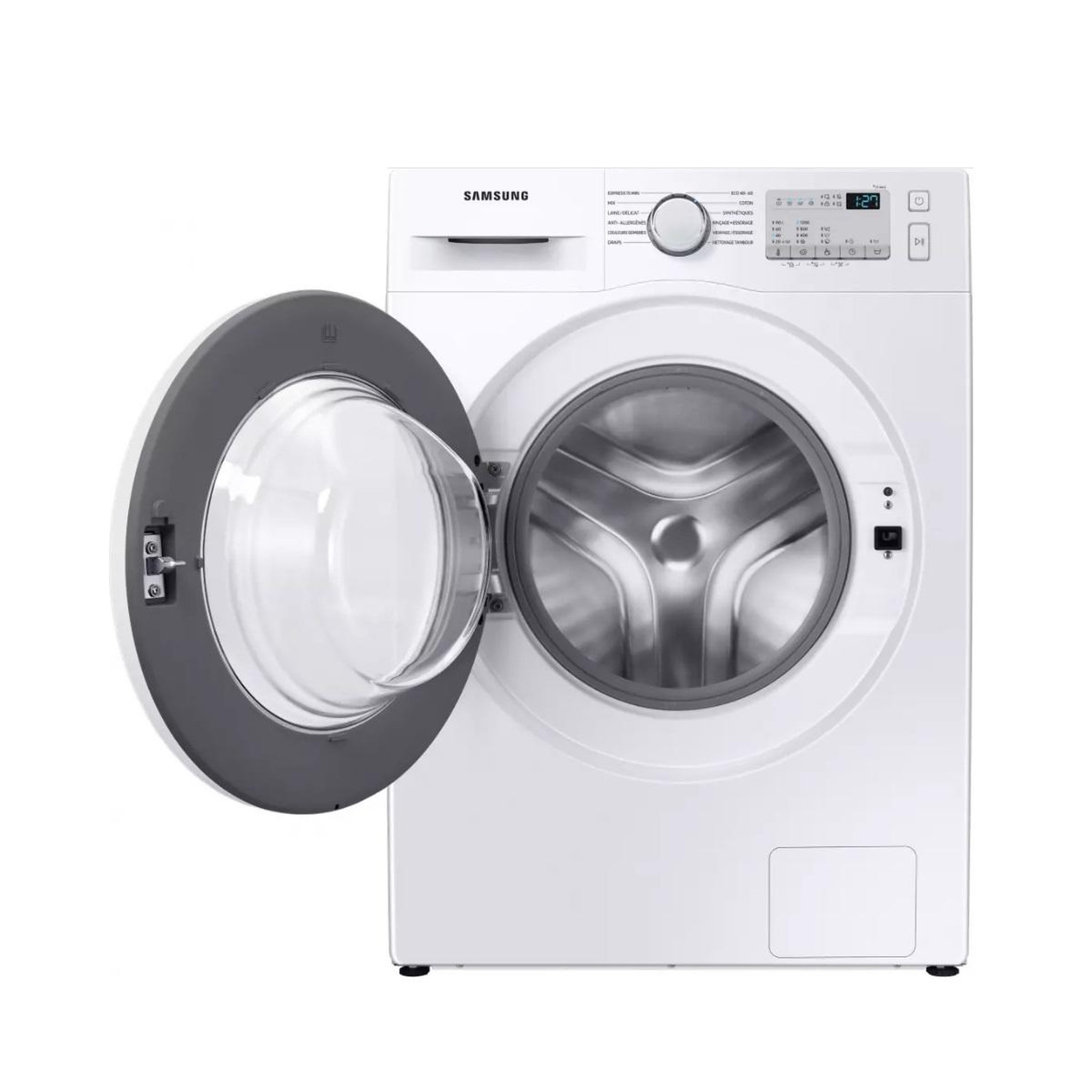 Voir la diapositive 6 : Samsung Lave-linge frontal 8 kg 1200 tours/min - WW80T4020EH