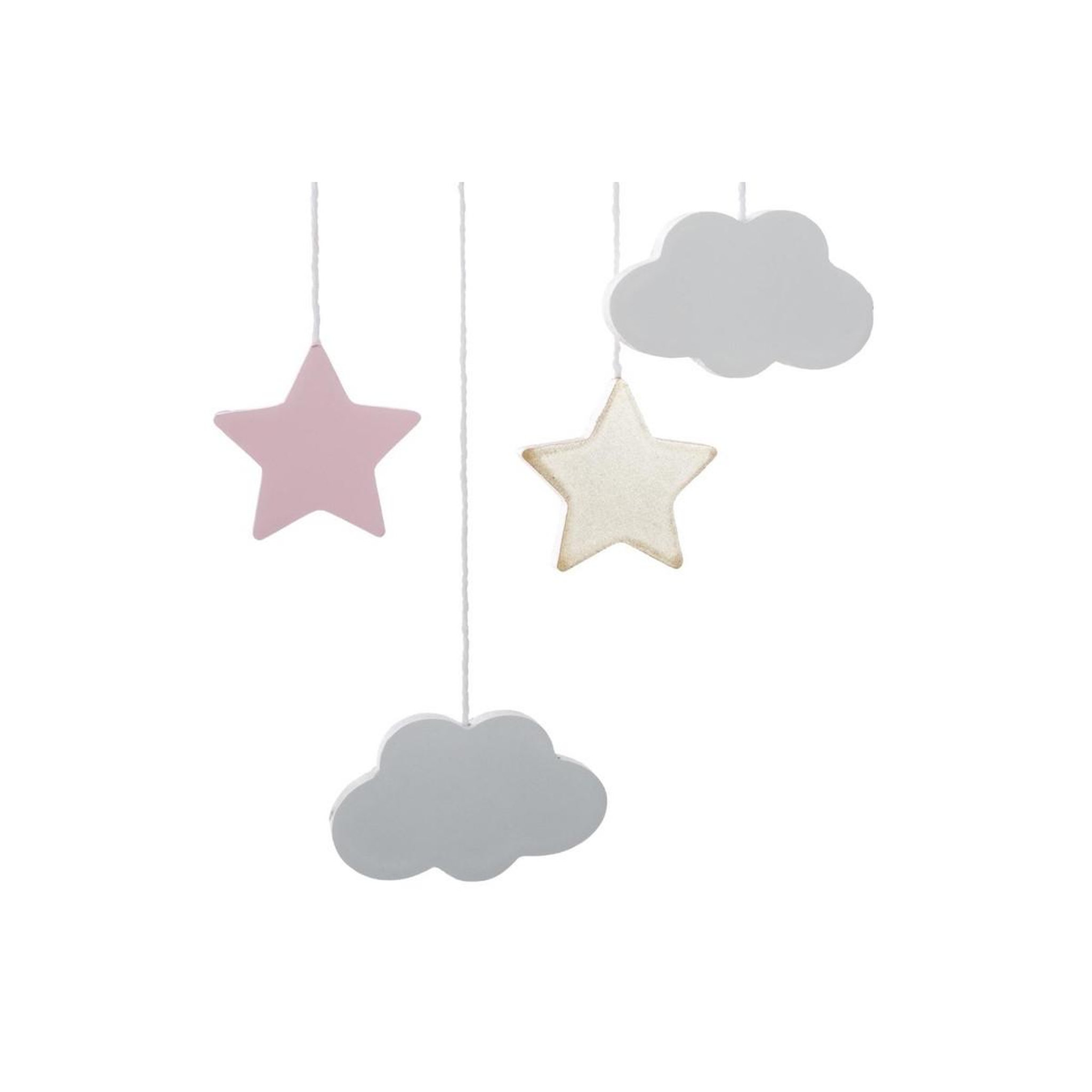 Voir la diapositive 3 : Atmosphera Kids Suspension enfant  lune  43cm multicolore
