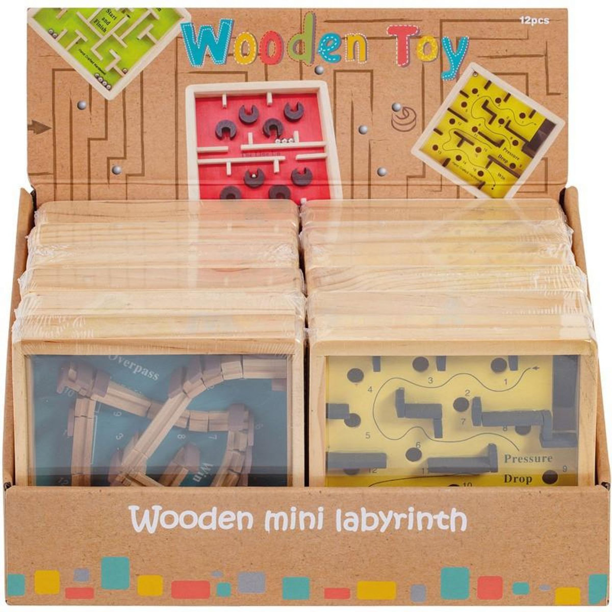 LABYRINTHE BOIS Assortiment, modèle choisi aléatoirement 23701
